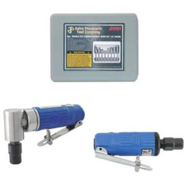 Astro Pneumatic Astro Pneumatic Tool Die Grinder Combo Kit With Burrs